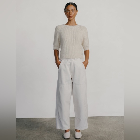 Ozma Alpaca Cotton Knit Pullover Sweater - Picture 4 of 12